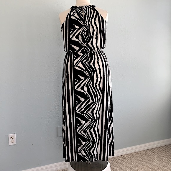Chico’s Zebra Print Maxi Knit Dress - Picture 10 of 16